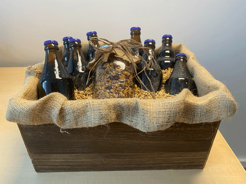 Craft Beer and Granola Basket