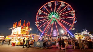 picture of county fair rides